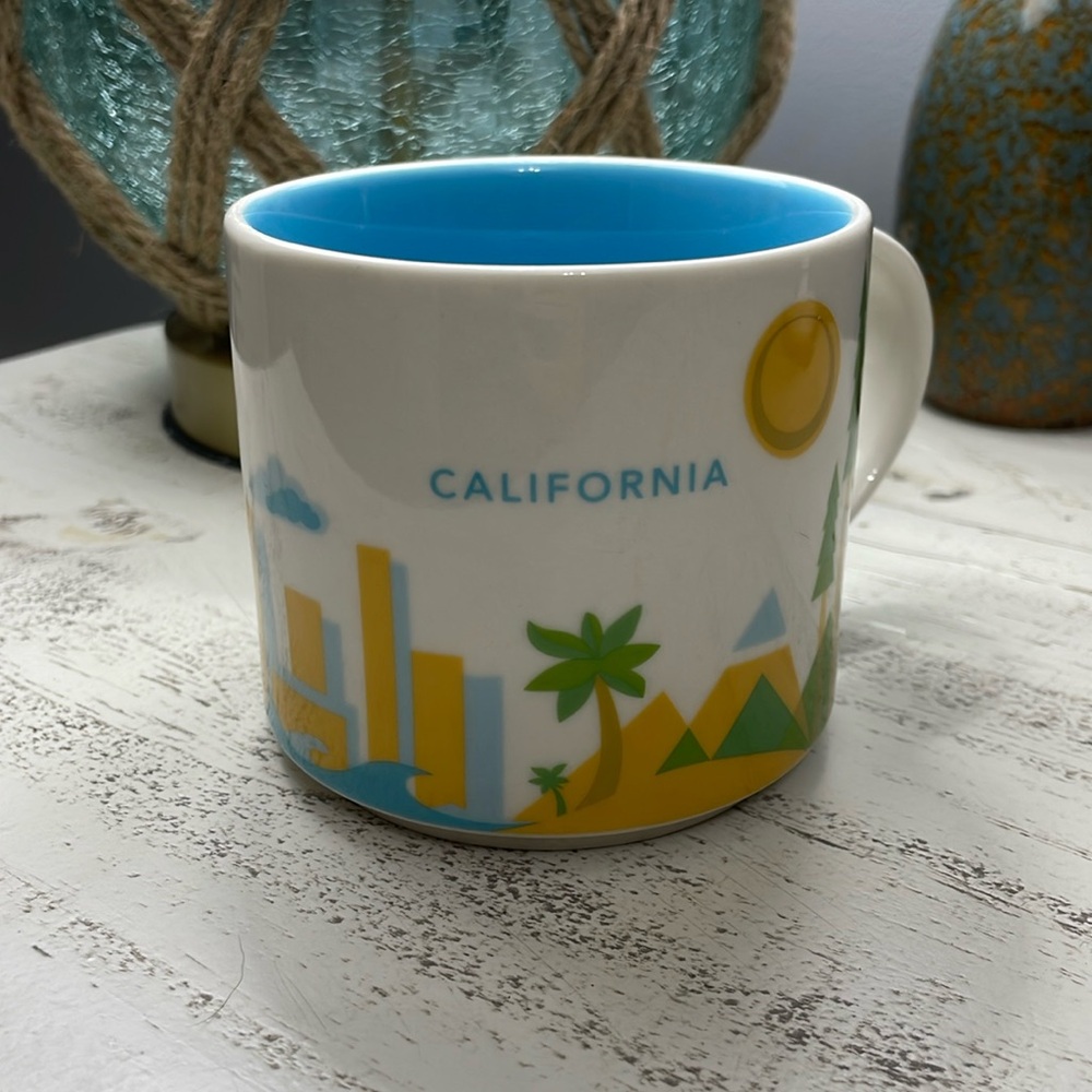 Starbucks California State You are Here Coffee Global City Mug 14oz Cup Travel